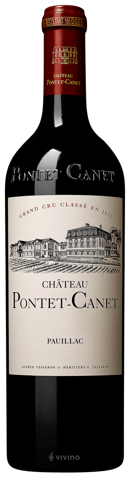 Chateau Pontet-Canet Pauillac Gran Cru Classe 2004 - Rødvin - Nybom Vine Solrød